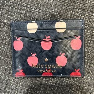 Flawed Kate Spade Orchard Print Card Holder